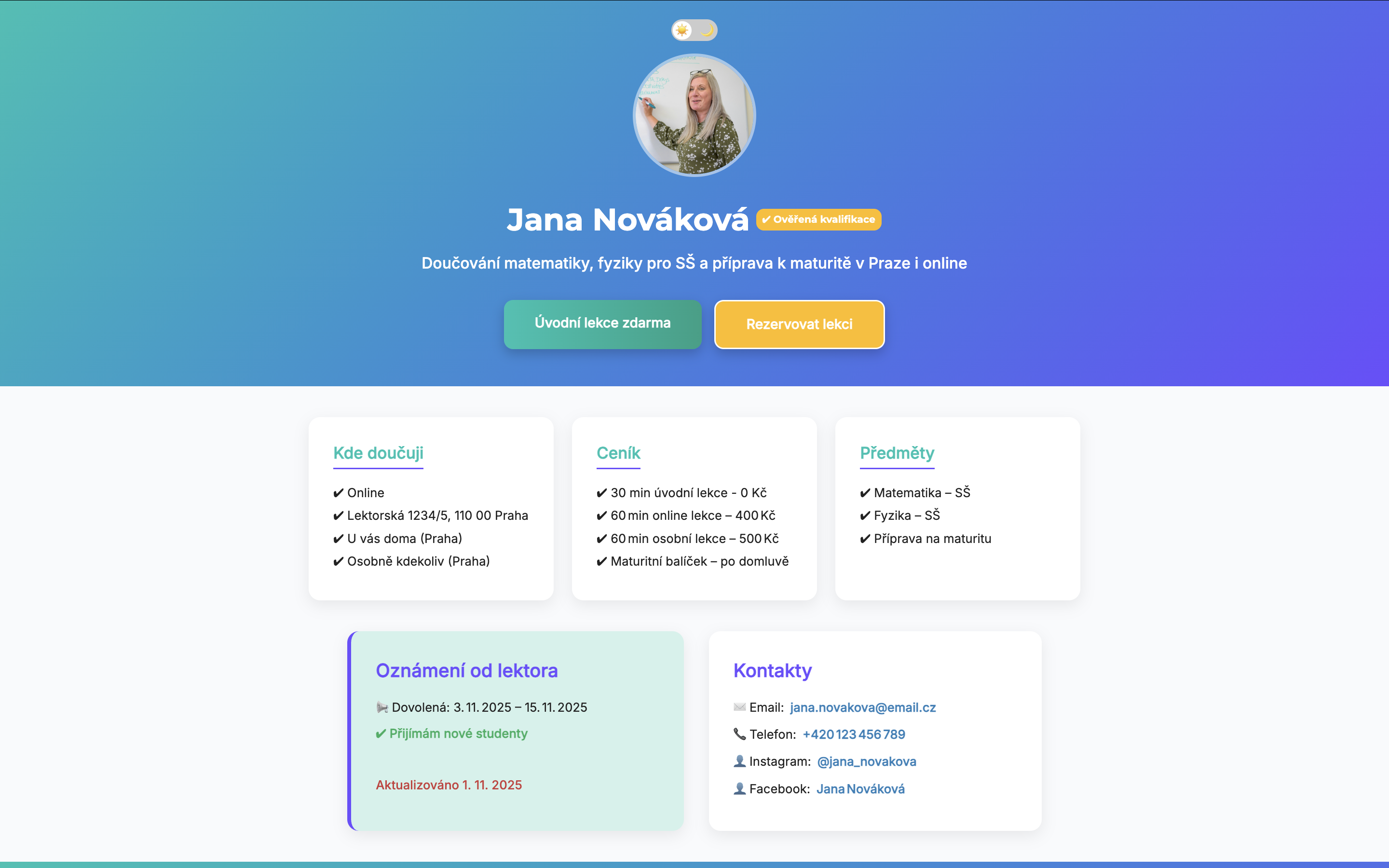 Ilustrace MůjLektor